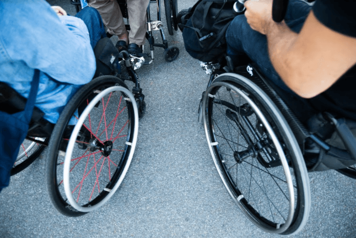 silla de ruedas con motor